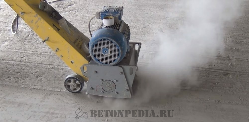 Фрезеровальные машины по бетону: электрическая или с бензиновым ...
